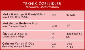 BM-200 Yarı Otomatik Kenar Boyama Makinesi