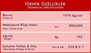 ST100A Otomatik Klişe Makinesi detail 3
